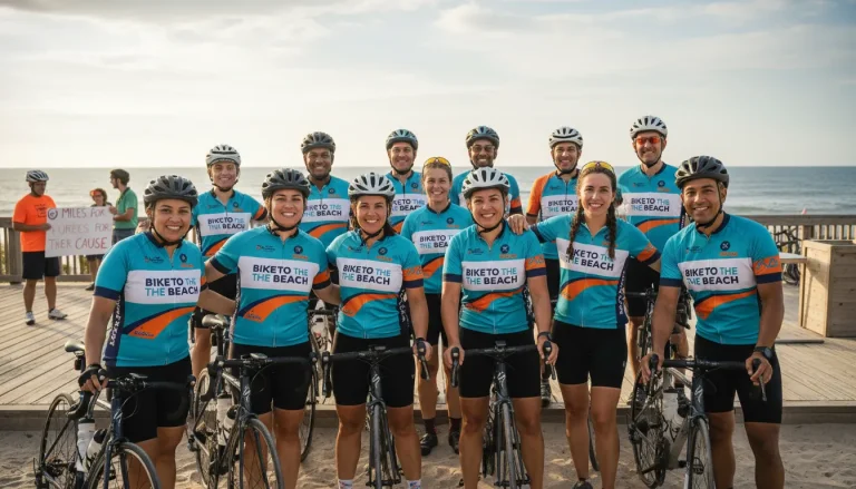 First-time riders planning a bike fundraiser vol 20 charity ride