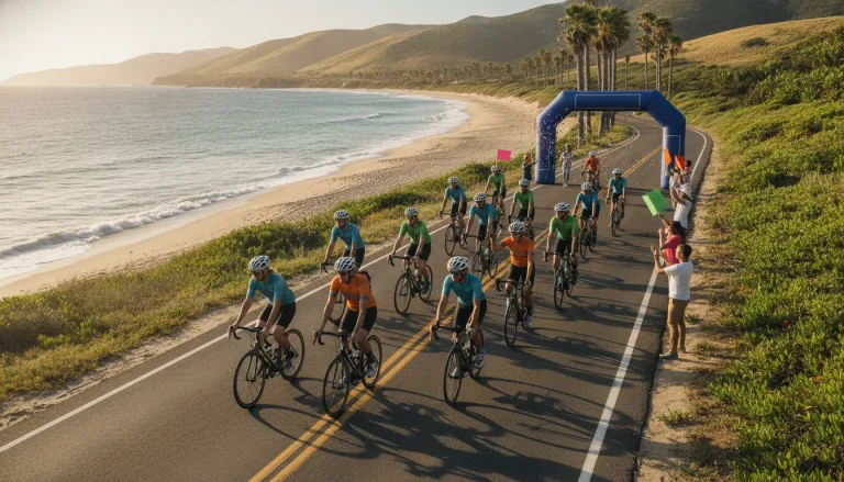Corporate cycling team using workplace giving ideas to support local impact